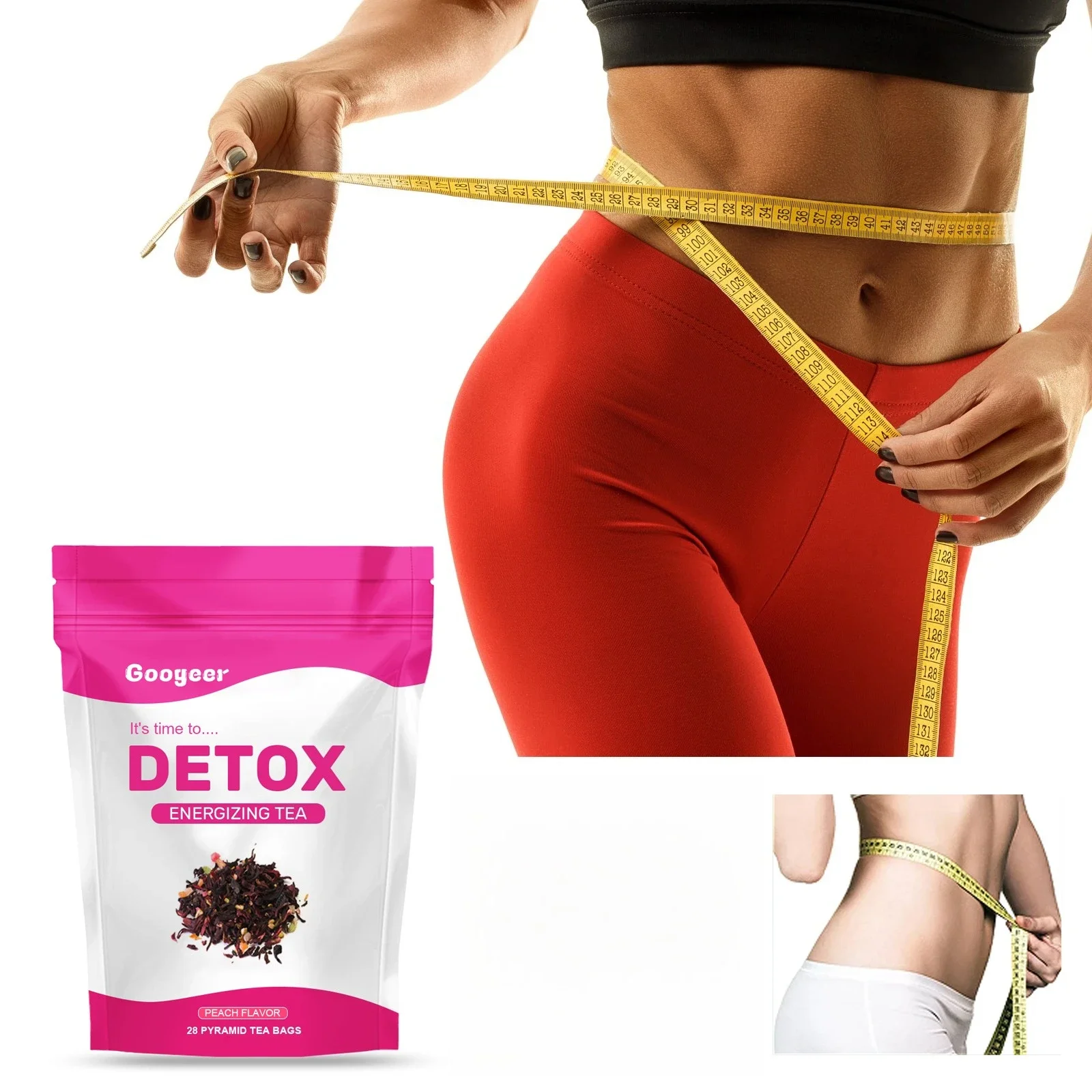 Googeer Firming Body Slimming Tea Tighten Abdomen Shape Body Highlight Curves Healthy Lightweight Green Tea Body Sculpting
Googeer Firming Body Slimming Tea Tighten Abdomen Shape Body Highlight Curves Healthy Lightweight Green Tea Body Sculpting
