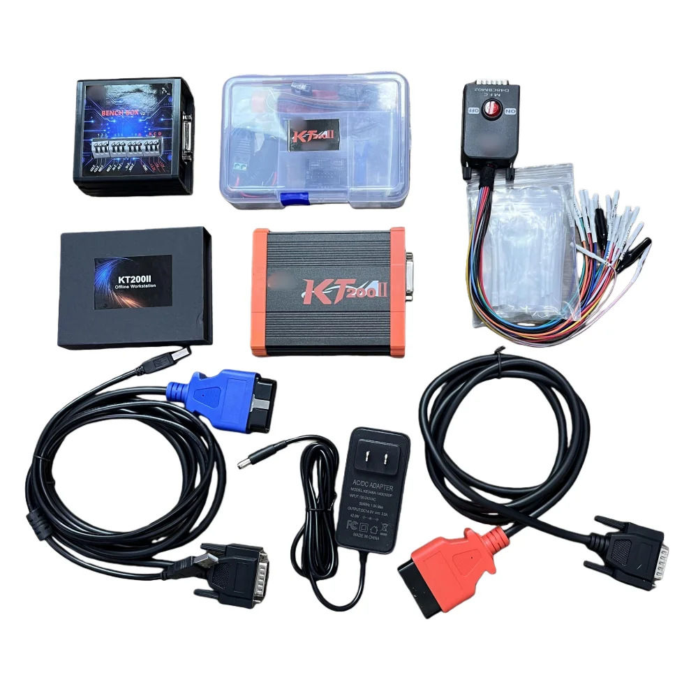 2026 KT200 II Full Version ECU Programmer for Car Truck Motorcycle Tractor Forklift Read Write chip Tuning Coding Dongle Offline
2026 KT200 II Full Version ECU Programmer for Car Truck Motorcycle Tractor Forklift Read Write chip Tuning Coding Dongle Offline