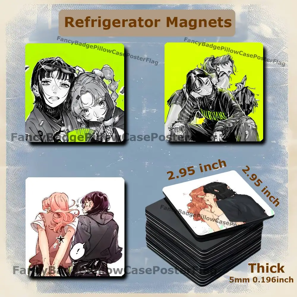 M-Mitsuki Aya T-Tgswiiwagaa 75mm Frigerator Magnet Square Stickers Personalize Fridge Refrigerator Wall Door Decoration
M-Mitsuki Aya T-Tgswiiwagaa 75mm Frigerator Magnet Square Stickers Personalize Fridge Refrigerator Wall Door Decoration