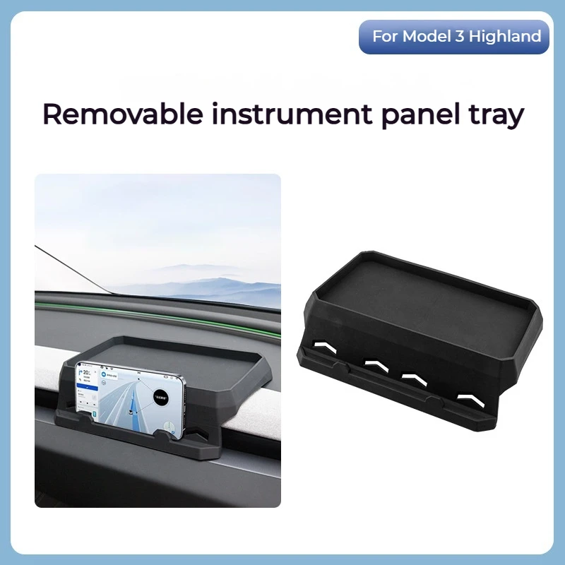 For Tesla Model3 Highland Model 3/Y Dashboard Storage Box ETC Silicone Tray Center Console Stand Storage Box Accessories
For Tesla Model3 Highland Model 3/Y Dashboard Storage Box ETC Silicone Tray Center Console Stand Storage Box Accessories