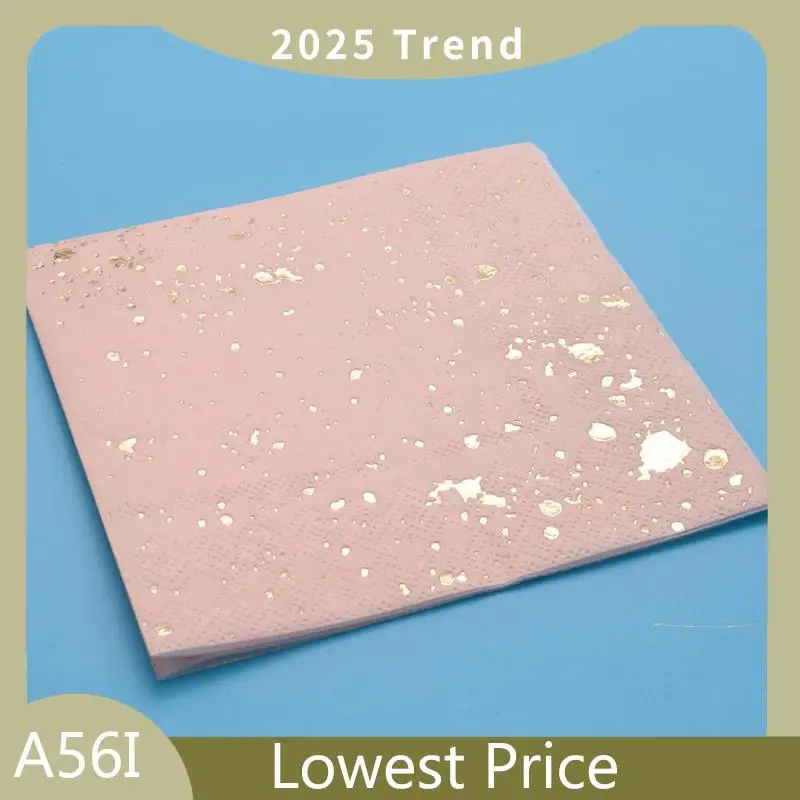 Hot Sale 120X Gold Blocking Pink Marble Texture Disposable Tableware Set Paper Napkins Tableware Supplies Disposable Paper Towel
Hot Sale 120X Gold Blocking Pink Marble Texture Disposable Tableware Set Paper Napkins Tableware Supplies Disposable Paper Towel