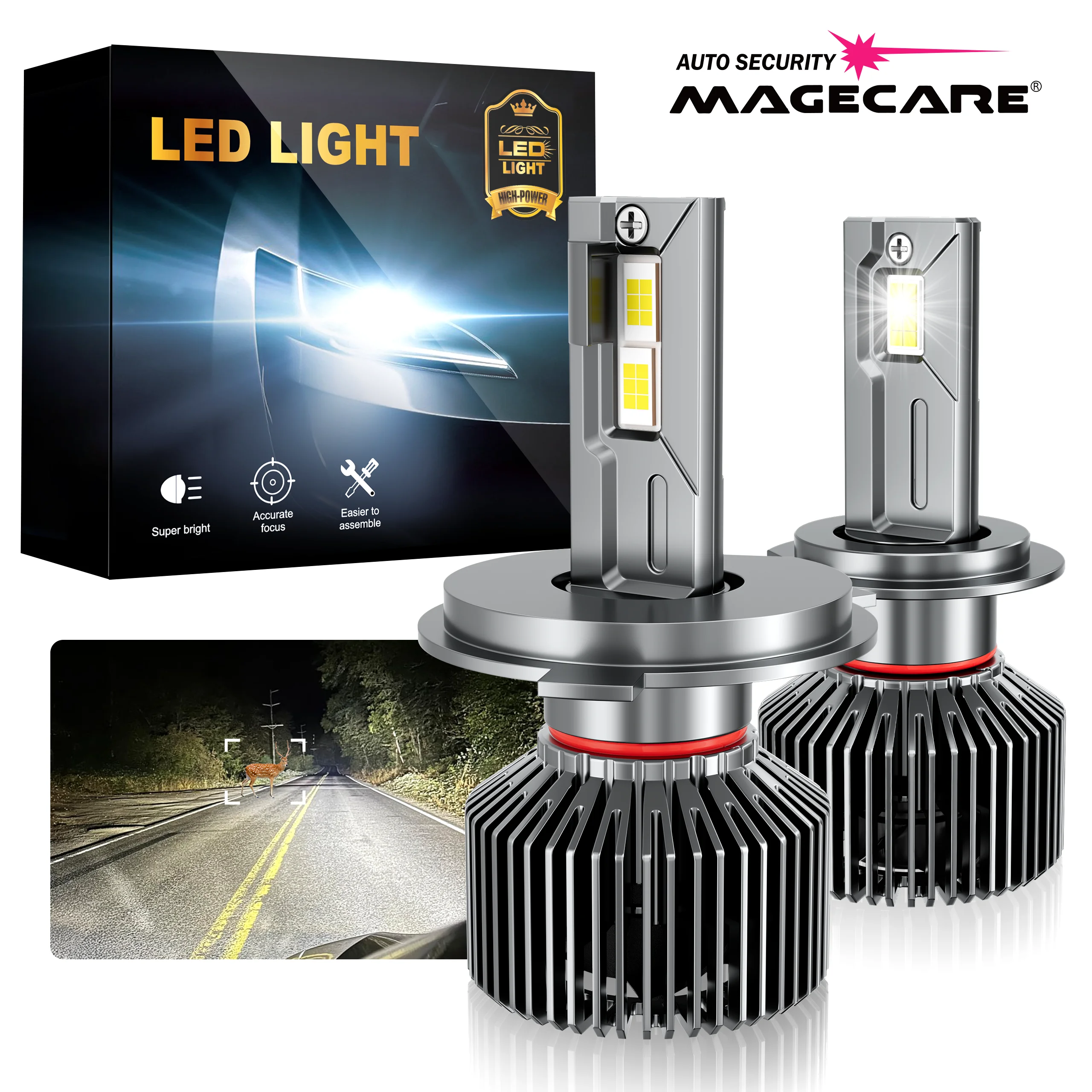 2pcs LED H7 H4 H1 Car Headlight Bulb 120W H11 9005 9006 HB3 HB4 Fog Lights 6500K White Auto Headlight LED Lamps Car Lights IP68
2pcs LED H7 H4 H1 Car Headlight Bulb 120W H11 9005 9006 HB3 HB4 Fog Lights 6500K White Auto Headlight LED Lamps Car Lights IP68