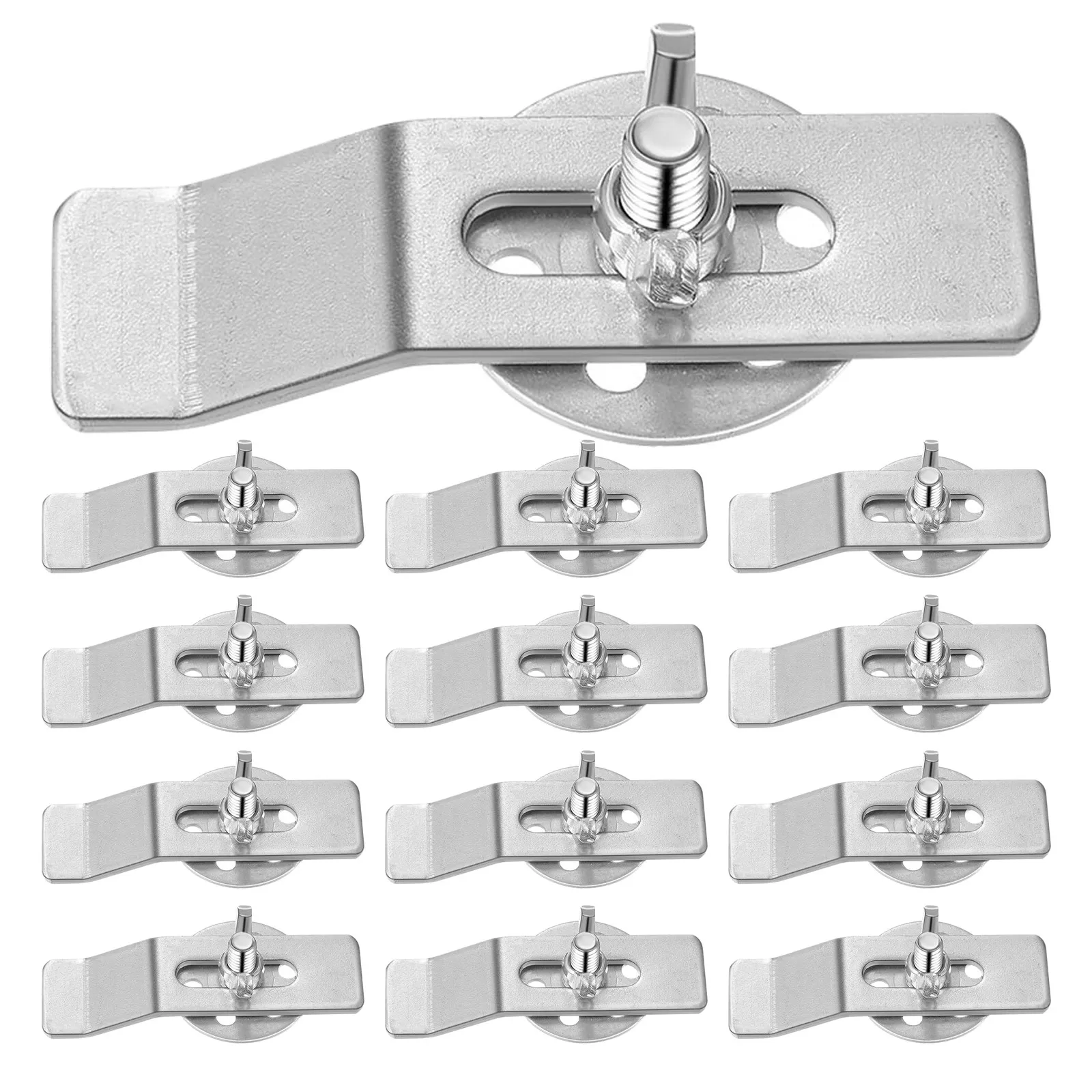 20Pcs Sink Mounting Clips Heavy Duty Stainless Steel Undermount Basin Brackets for Kitchen Bathroom Fixing Sink Clips
20Pcs Sink Mounting Clips Heavy Duty Stainless Steel Undermount Basin Brackets for Kitchen Bathroom Fixing Sink Clips