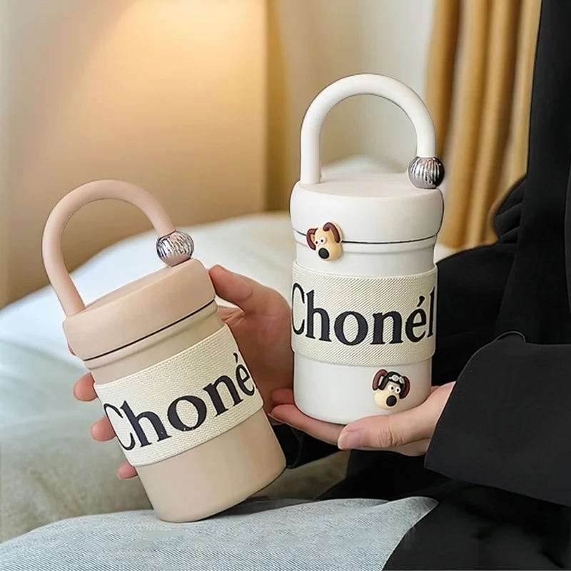 High-value Thermos Cup Simple Stainless Steel Portable Coffee Cup, Girls' Thermos Coffee Mug Exquisite Premium Niche Cup 2
High-value Thermos Cup Simple Stainless Steel Portable Coffee Cup, Girls' Thermos Coffee Mug Exquisite Premium Niche Cup 2