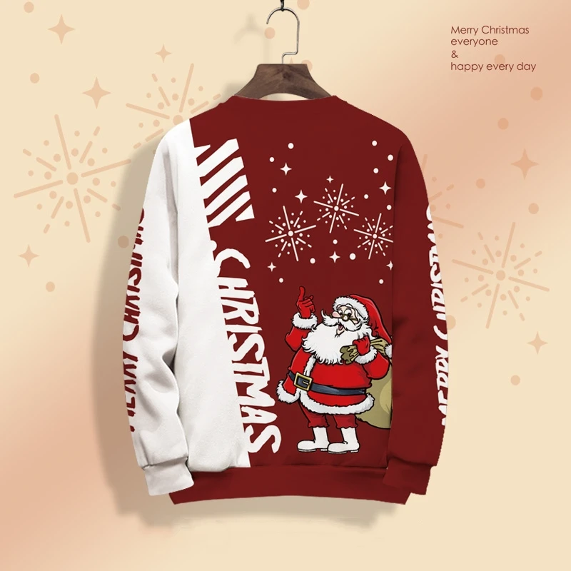 Christmas Limited Hoodied Men's Sweatshirts Pullover Santa Claus Graphic Print Trendy Long Sleeves Hoodie Oversized Clothing Top
Christmas Limited Hoodied Men's Sweatshirts Pullover Santa Claus Graphic Print Trendy Long Sleeves Hoodie Oversized Clothing Top