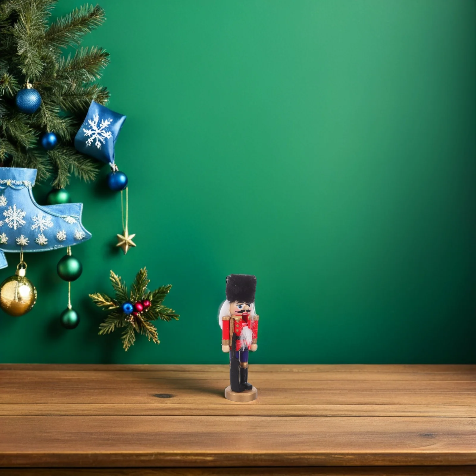 4Pcs Nutcracker Christmas Decor: Classic Wooden Soldier Ornament - Festive Home Holiday Decoration for Bookshelf Fireplace Table
4Pcs Nutcracker Christmas Decor: Classic Wooden Soldier Ornament - Festive Home Holiday Decoration for Bookshelf Fireplace Table