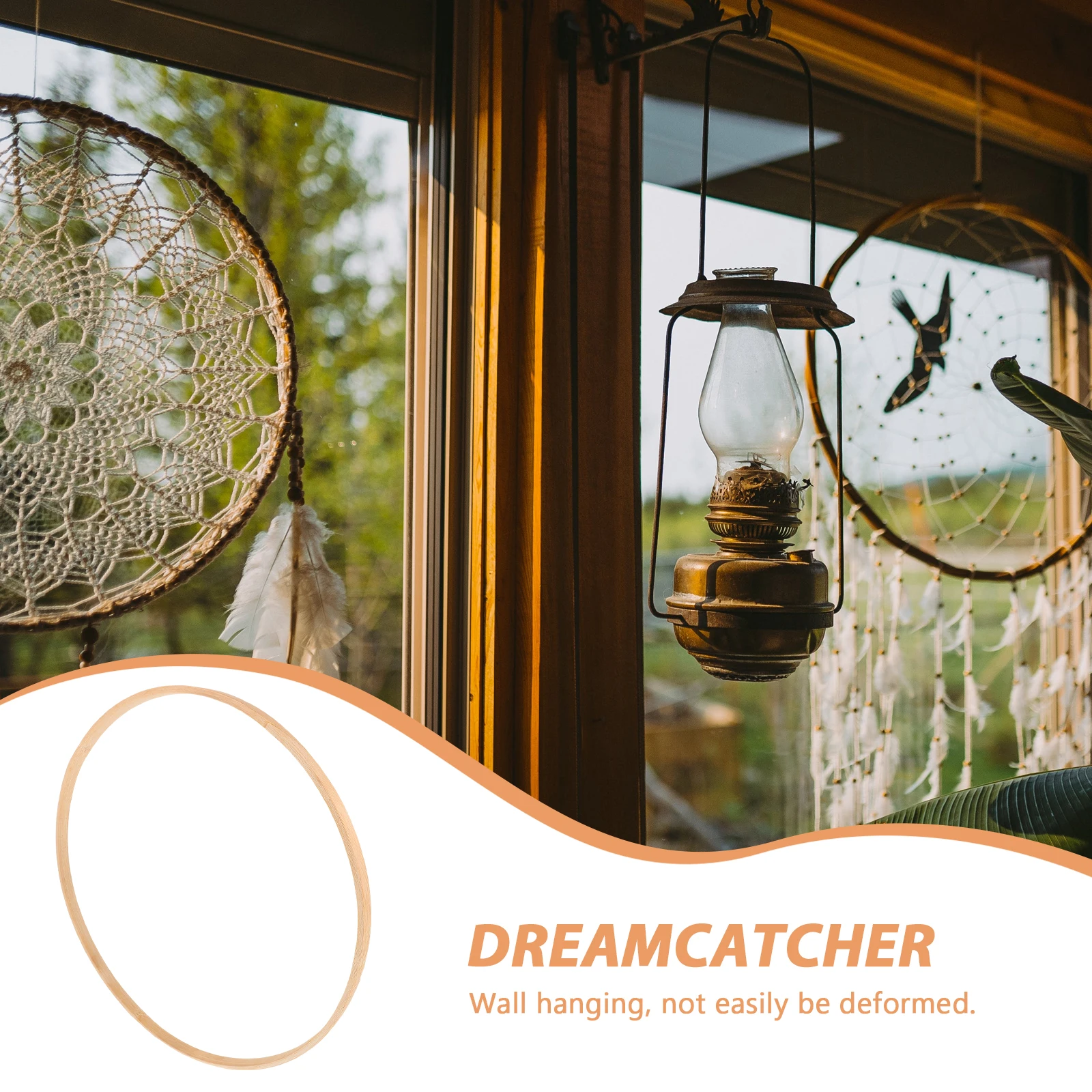 5 Pcs Christmas Decoration Dream Catcher Bamboo Circle DIY Dreamcatcher Ring Accessories Flowers
5 Pcs Christmas Decoration Dream Catcher Bamboo Circle DIY Dreamcatcher Ring Accessories Flowers