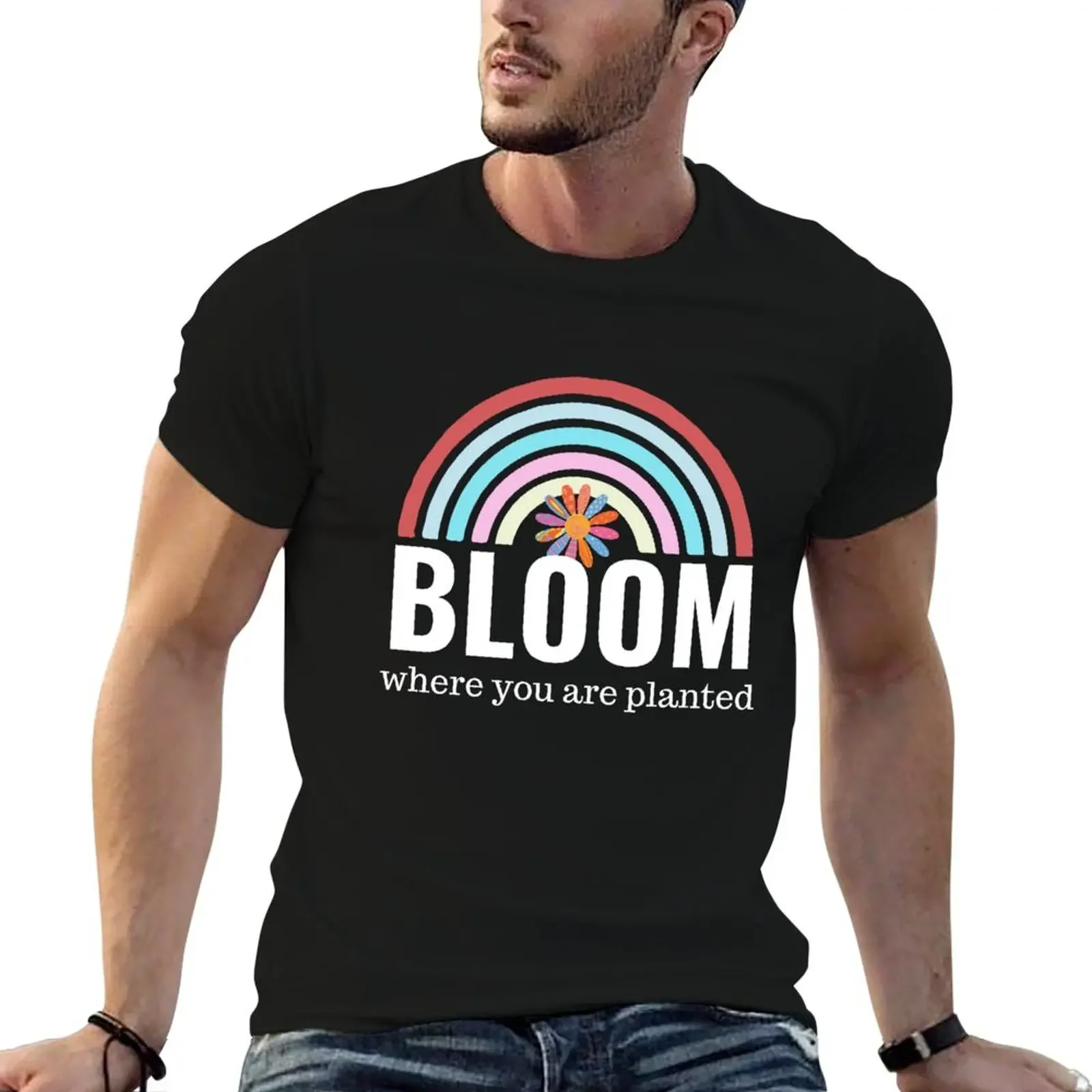 Bloom where you are planted T-Shirt cotton graphic tees oversize t-shirts man Men's t-shirts
Bloom where you are planted T-Shirt cotton graphic tees oversize t-shirts man Men's t-shirts