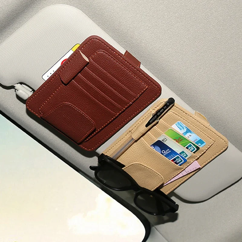 Car Interior Sunshade Clip Organizer Storage Bag Sun Visor Tissue Box Leather Napkin Paper Cover Case
Car Interior Sunshade Clip Organizer Storage Bag Sun Visor Tissue Box Leather Napkin Paper Cover Case
