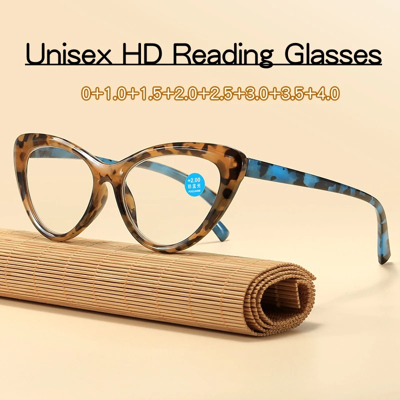 Retro Flora Printed Far Sight Eyeglasses for Women Men Anti-blue Light Reading Glasses Ladies Cat Eye Fashion Ultralight Eyewear
Retro Flora Printed Far Sight Eyeglasses for Women Men Anti-blue Light Reading Glasses Ladies Cat Eye Fashion Ultralight Eyewear