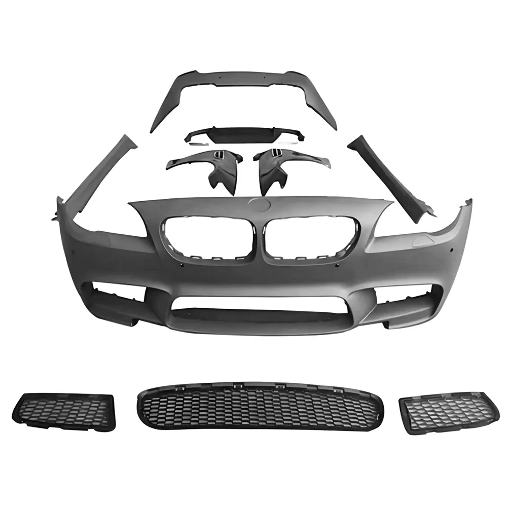 Полный комплект кузова для BMW F10 5 серии 10-17 520i 525i 530i 535i 540i сменить на M5 стиль передний задний бампер боковая юбка брызговик
Полный комплект кузова для BMW F10 5 серии 10-17 520i 525i 530i 535i 540i сменить на M5 стиль передний задний бампер боковая юбка брызговик