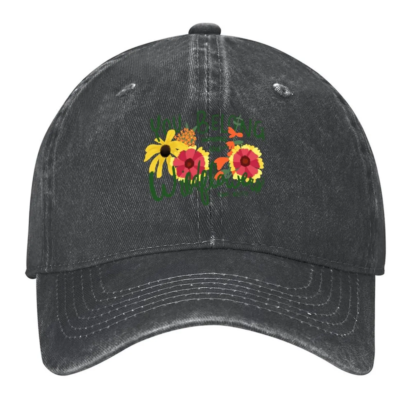 Amoung the Wildflowers Baseball Cap Visor Trucker Cap Designer Hat Big Size Hat Men's Baseball Women's
Amoung the Wildflowers Baseball Cap Visor Trucker Cap Designer Hat Big Size Hat Men's Baseball Women's