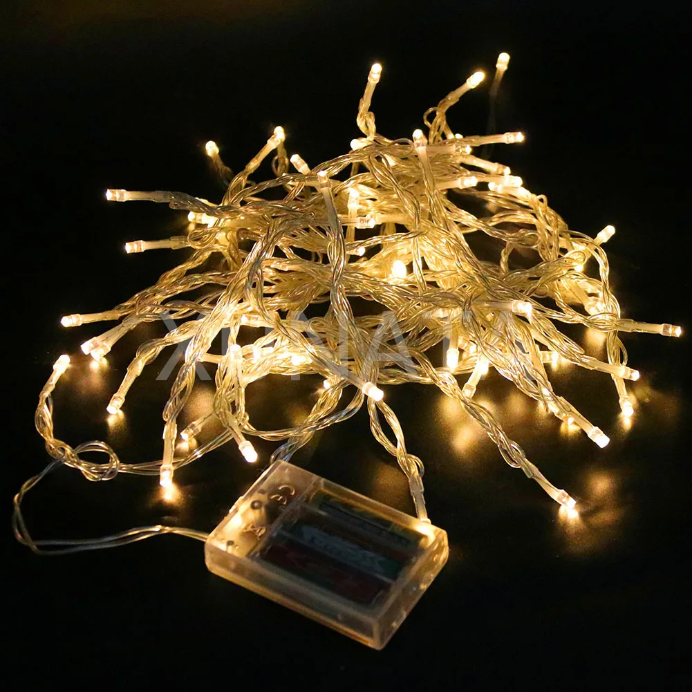 Battery Powered LED String Light Waterproof Fairy Lights Garland Light For Christmas Wedding Party Decoration
Battery Powered LED String Light Waterproof Fairy Lights Garland Light For Christmas Wedding Party Decoration