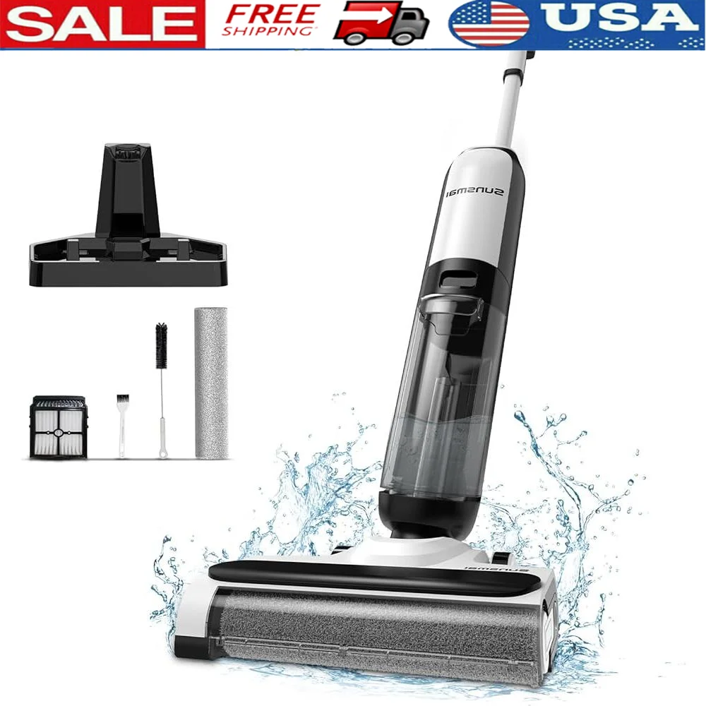 Cordless Wet Dry Vacuum Cleaner Self Cleaning Electrolyzed Water Technology HEPA Filtration System LED Display Voice Guidance
Cordless Wet Dry Vacuum Cleaner Self Cleaning Electrolyzed Water Technology HEPA Filtration System LED Display Voice Guidance