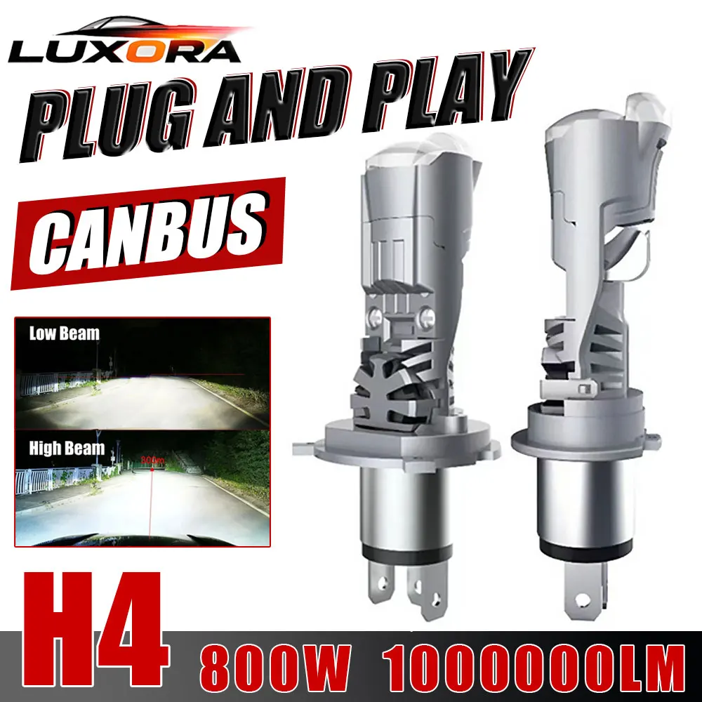 H4 Bi LED Projector Lenses Mini Headlight Bulbs Canbus Motorcycle Turbo Lamps High Beam Low Beam 12V 24V 32V 6000K Car lights
H4 Bi LED Projector Lenses Mini Headlight Bulbs Canbus Motorcycle Turbo Lamps High Beam Low Beam 12V 24V 32V 6000K Car lights