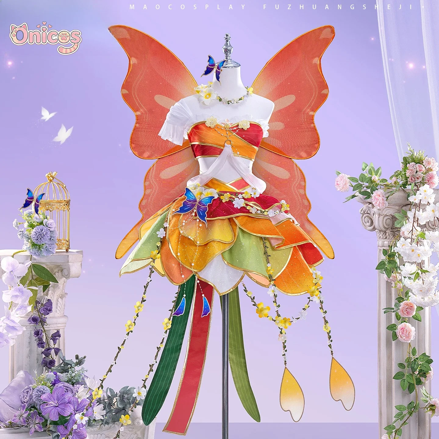 LoveLive! School Idol Project Honoka Kousaka Cosplay Costume Flower Fairy Awakening Outfit Full Set Halloween Carnival Suit
LoveLive! School Idol Project Honoka Kousaka Cosplay Costume Flower Fairy Awakening Outfit Full Set Halloween Carnival Suit