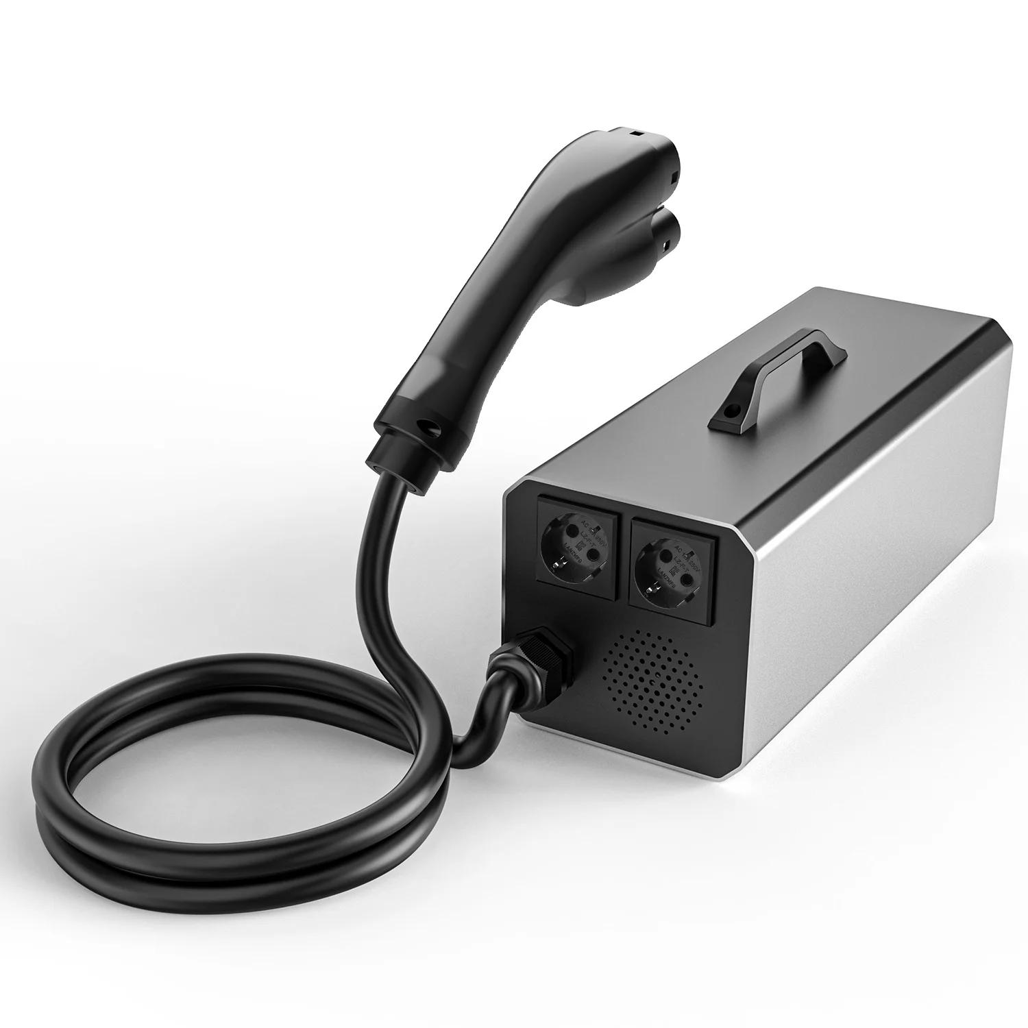 NACS CCS2 3.6KW 5KW 7kw Discharger V2l for All Types Car Model 3/y/x/s European Standards TYPE F
NACS CCS2 3.6KW 5KW 7kw Discharger V2l for All Types Car Model 3/y/x/s European Standards TYPE F