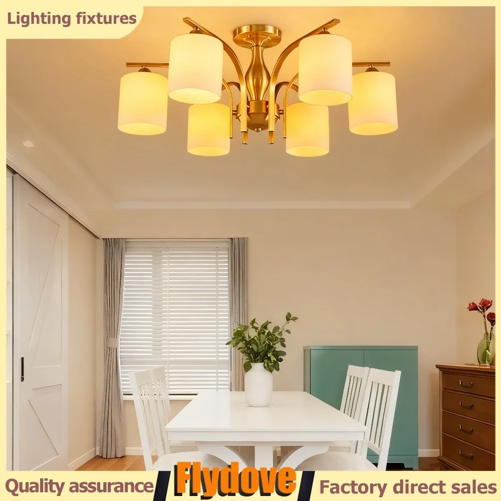 American Living Room Glass Ceiling Light Creative Bedroom Dining Room Study Brass Pendant Light Home Decoration LED Light 220V
American Living Room Glass Ceiling Light Creative Bedroom Dining Room Study Brass Pendant Light Home Decoration LED Light 220V