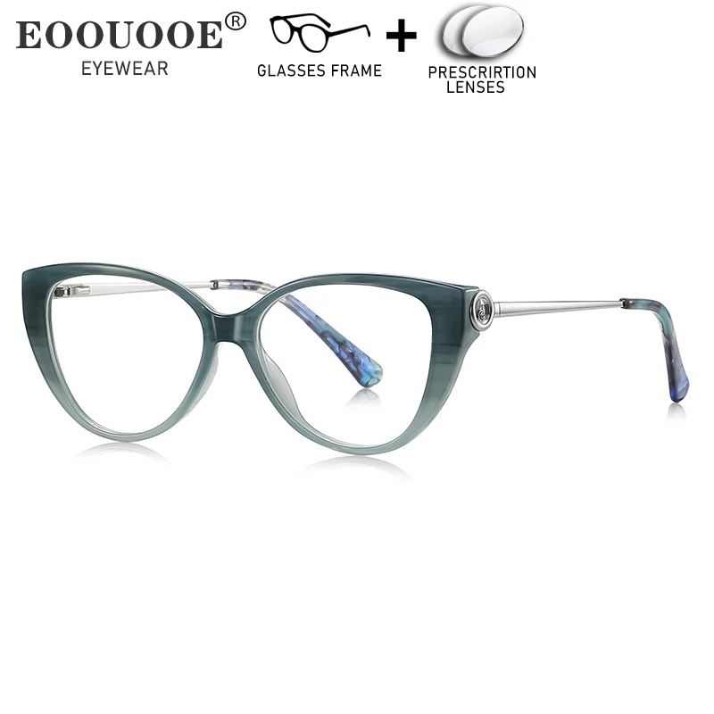 Women TR90 Cat Eyeglasses Prescription Glasses Anti Blue Light Aspherical Myopia Hyperopia Progressive Lenses Optical Eyewear
Women TR90 Cat Eyeglasses Prescription Glasses Anti Blue Light Aspherical Myopia Hyperopia Progressive Lenses Optical Eyewear