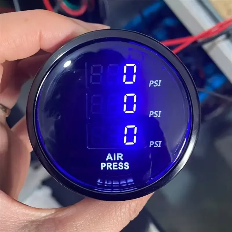 Car Triple Air Suspension Pressure Gauge 220 PSI 3 Digital Display 2\" 52mm Air Ride Air Pressure Sensor Set Meters 1/8
Car Triple Air Suspension Pressure Gauge 220 PSI 3 Digital Display 2\" 52mm Air Ride Air Pressure Sensor Set Meters 1/8