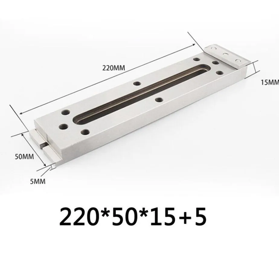 220*50*15MM Fixture Board Stainless Jig For Clamping And Leveling CNC Wire EDM Parts
220*50*15MM Fixture Board Stainless Jig For Clamping And Leveling CNC Wire EDM Parts