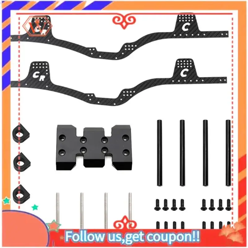 Durable LCG Carbon Fiber Chassis Kit Frame Rail Skid Plate Body Post Mount For Axial SCX10 1/10 RC Crawler Car Parts
Durable LCG Carbon Fiber Chassis Kit Frame Rail Skid Plate Body Post Mount For Axial SCX10 1/10 RC Crawler Car Parts