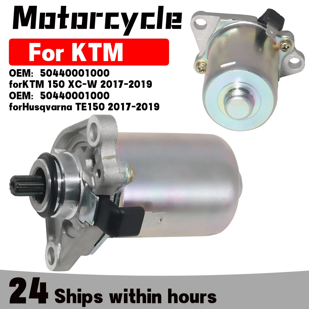 OEM: 50440001000 Motorcycle Starter Motor For KTM 150 XC-W Husqvarna TE150 2017-2019 Engine Startering Motor
OEM: 50440001000 Motorcycle Starter Motor For KTM 150 XC-W Husqvarna TE150 2017-2019 Engine Startering Motor