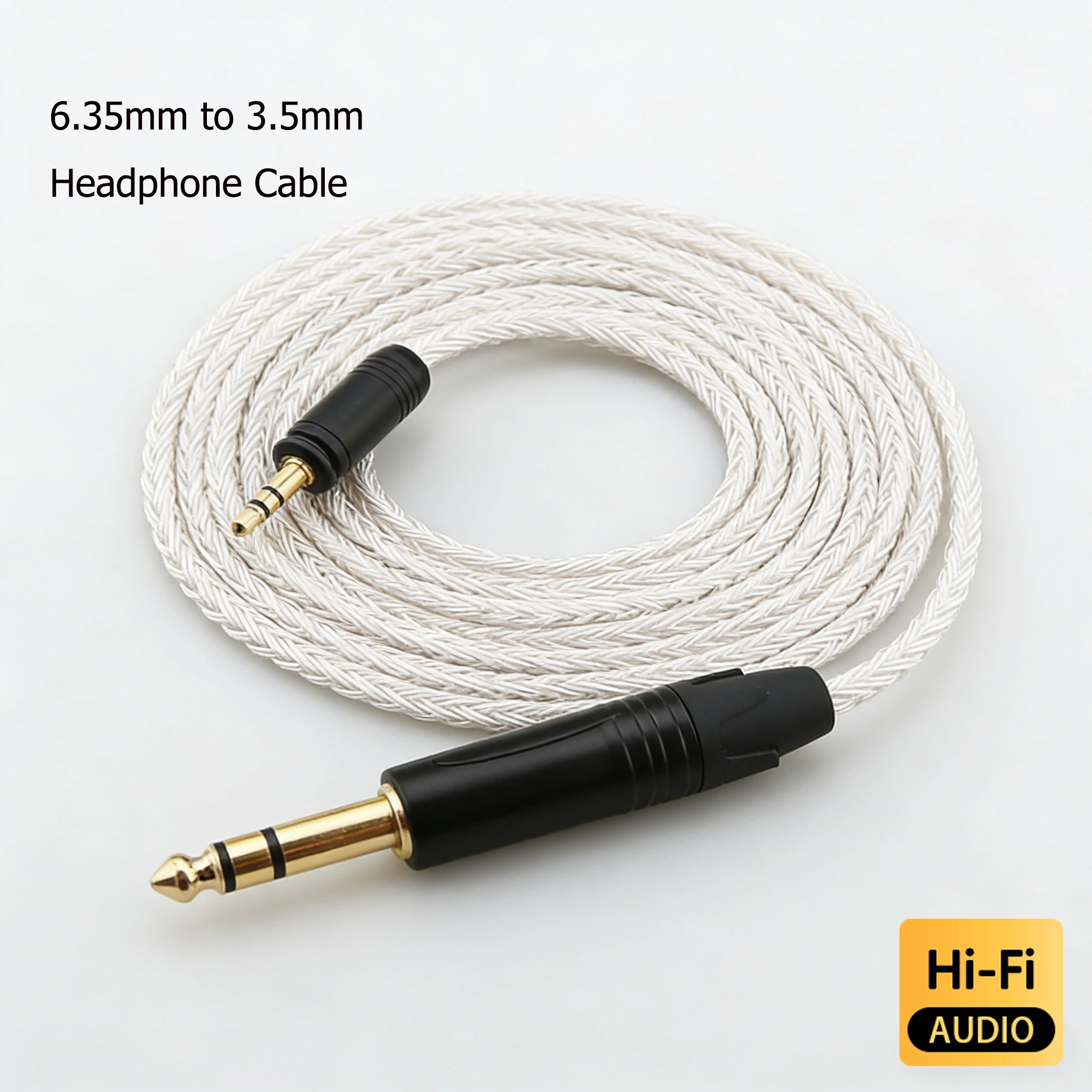 16 Core 7N OCC Silver Plated Braided Earphone Cable For Focal Azurys Hadenys Lensys Open-back Headphones
16 Core 7N OCC Silver Plated Braided Earphone Cable For Focal Azurys Hadenys Lensys Open-back Headphones