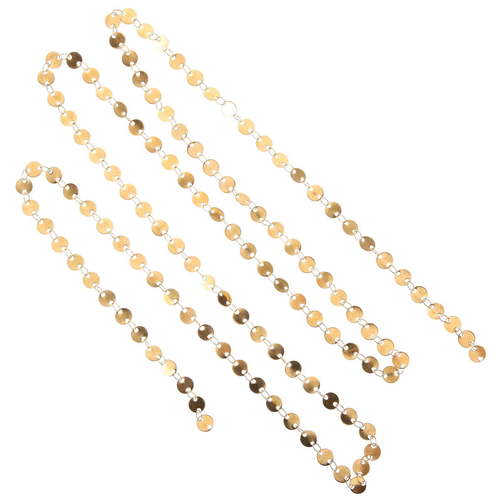 Sequin Chain Metal Necklace Chains for Jewelry Making Material Link Stainless Steel
Sequin Chain Metal Necklace Chains for Jewelry Making Material Link Stainless Steel