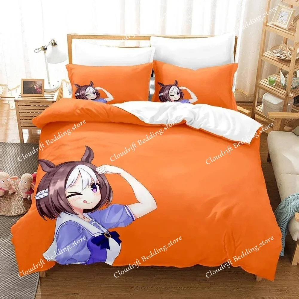 2024 Cute Derby Adult Boys Bedding Set Single Double Queen King Size Duvet Cover Anime Parure de lit Quilt Cover Pillowcase
2024 Cute Derby Adult Boys Bedding Set Single Double Queen King Size Duvet Cover Anime Parure de lit Quilt Cover Pillowcase