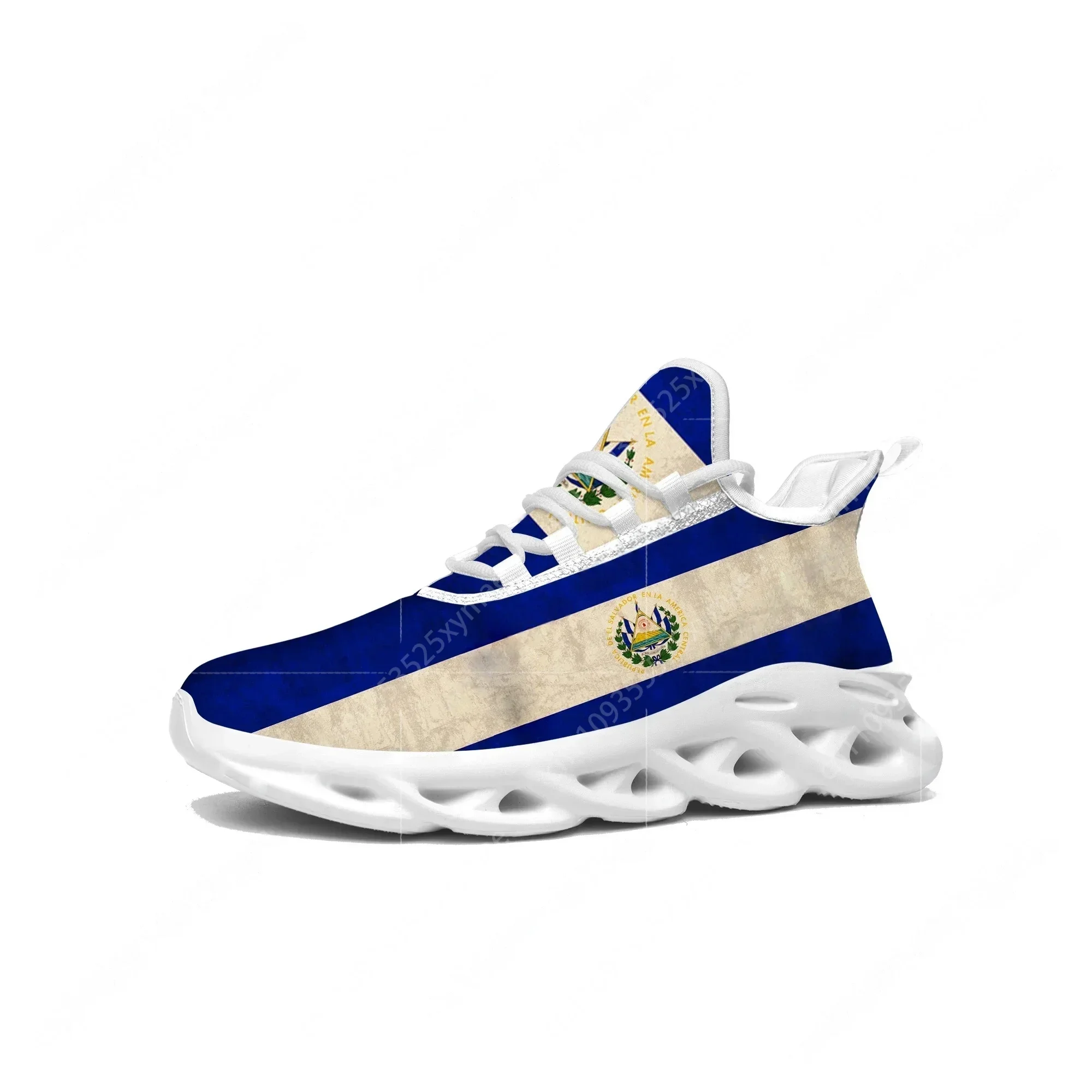 El Salvador Flag Flats Sneakers Mens Womens Hot Pop Sports Running High Quality Sneaker Lace Up Mesh Footwear Tailor-made Shoe
El Salvador Flag Flats Sneakers Mens Womens Hot Pop Sports Running High Quality Sneaker Lace Up Mesh Footwear Tailor-made Shoe
