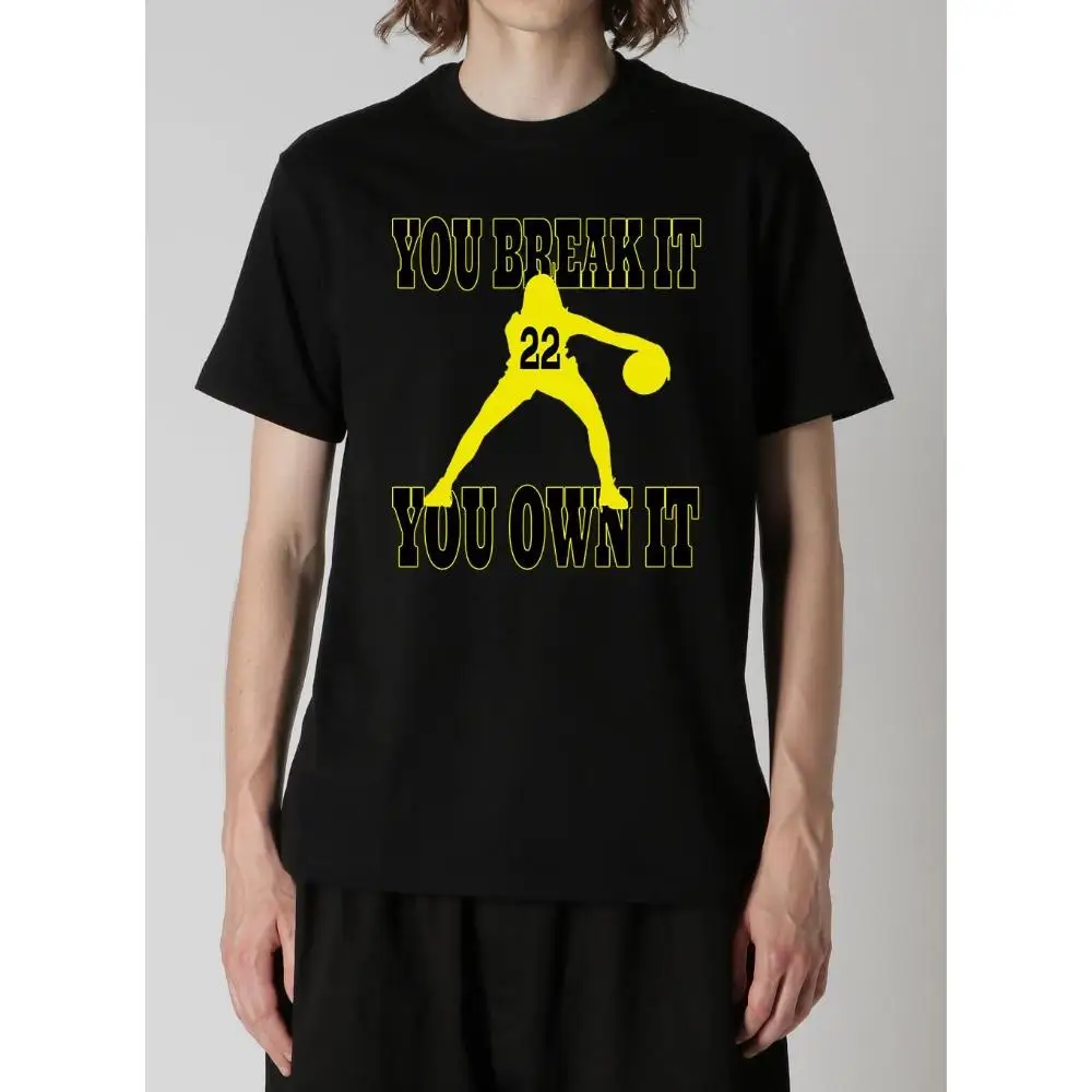 You Break It You Have It Basketball Number 22 T-shirt Comfortable Breathable Multifunctional Short Sleeved Printed Top
You Break It You Have It Basketball Number 22 T-shirt Comfortable Breathable Multifunctional Short Sleeved Printed Top