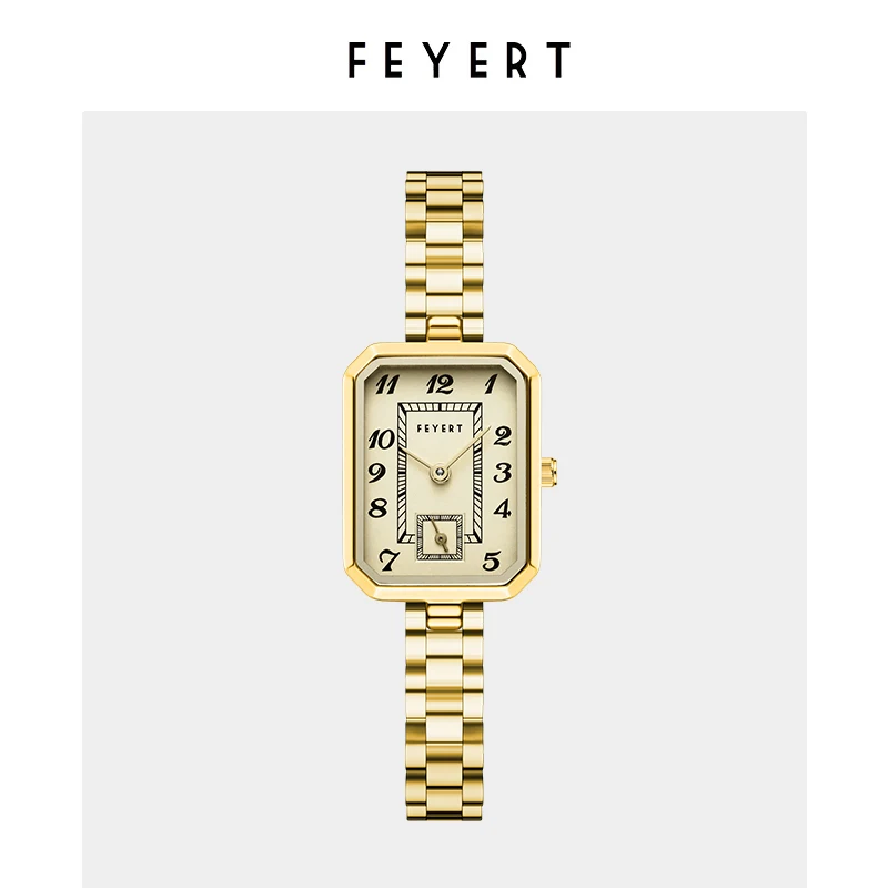 FEYERT Light-luxury Ladies Watches Business Women Watch High-end Fashionable number scale Steel Strip Quartz Clock Wristwatch
FEYERT Light-luxury Ladies Watches Business Women Watch High-end Fashionable number scale Steel Strip Quartz Clock Wristwatch