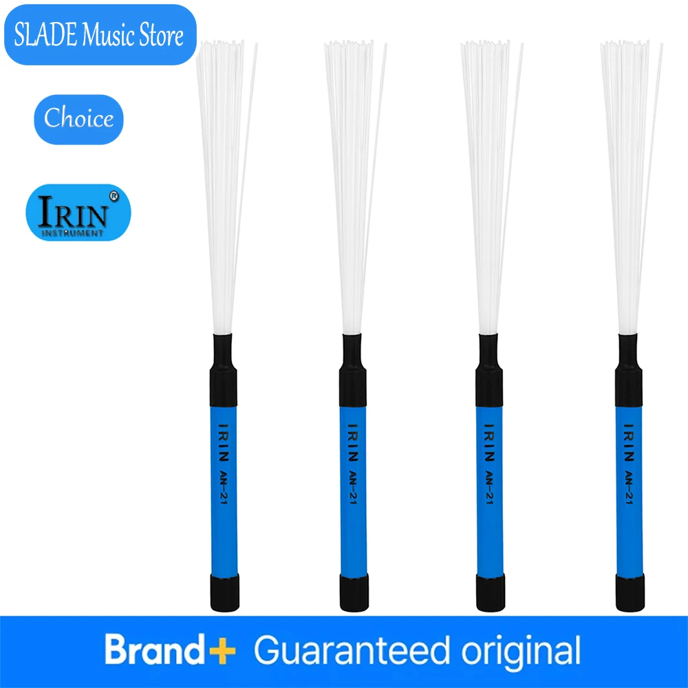 IRIN Cajon Drum Brush Nylon Box Drum Brushes ABS Anti-Slip Handle Drum Brush Professional Percussion Parts & Accessory
IRIN Cajon Drum Brush Nylon Box Drum Brushes ABS Anti-Slip Handle Drum Brush Professional Percussion Parts & Accessory