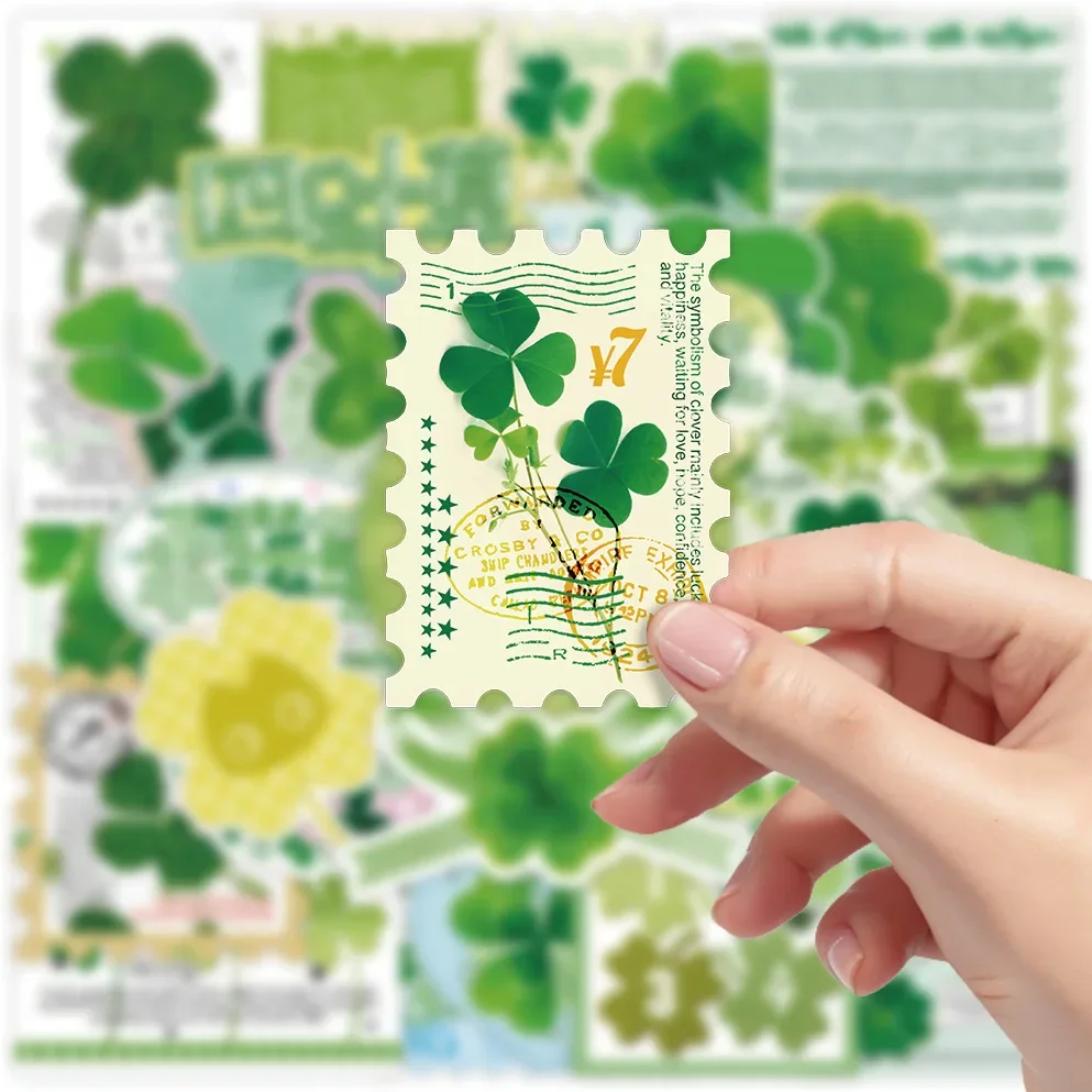 New 48 Korean Clover Stickers Handaccount Decoration Luggage Green DIY Material Phone Case Original
New 48 Korean Clover Stickers Handaccount Decoration Luggage Green DIY Material Phone Case Original