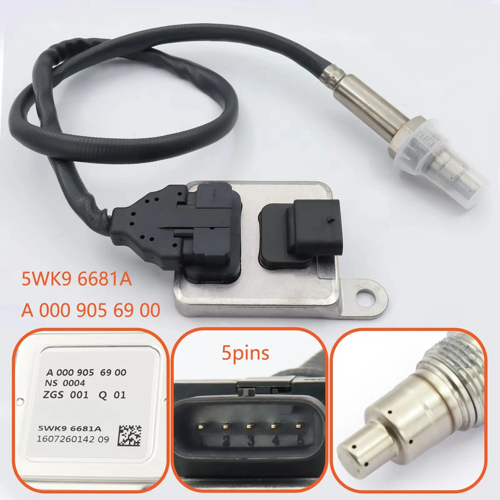 Nitrogen Oxide Sensor A0009056900 5WK96681A for Mercedes W166 W212 W222 W205 W207 W251 5WK9 6681A A 000 905 69 00
Nitrogen Oxide Sensor A0009056900 5WK96681A for Mercedes W166 W212 W222 W205 W207 W251 5WK9 6681A A 000 905 69 00