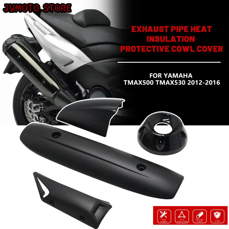 Motorcycle Exhaust for Yamaha Tmax 530 2012-2016 Exhaust Pipe Cover Anti-scalding Foot Cover Motorcycle Exhaust System Exhaust
Motorcycle Exhaust for Yamaha Tmax 530 2012-2016 Exhaust Pipe Cover Anti-scalding Foot Cover Motorcycle Exhaust System Exhaust