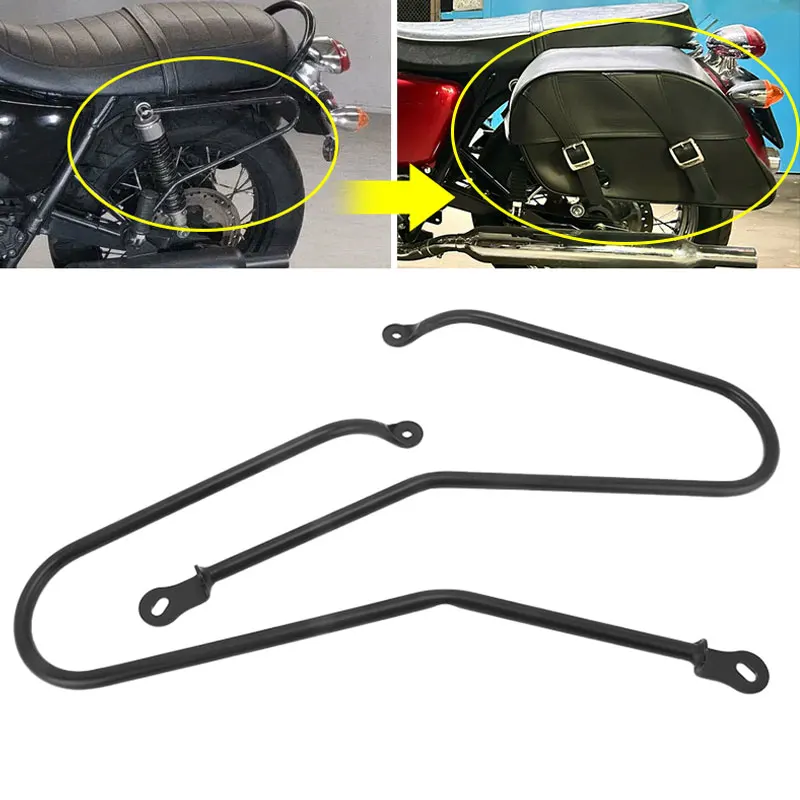 Motorcycle Saddlebag Guards Support Bar Bracket Mount For Triumph T120 T100 Bonneville Mag Wheel 2001-2016
Motorcycle Saddlebag Guards Support Bar Bracket Mount For Triumph T120 T100 Bonneville Mag Wheel 2001-2016
