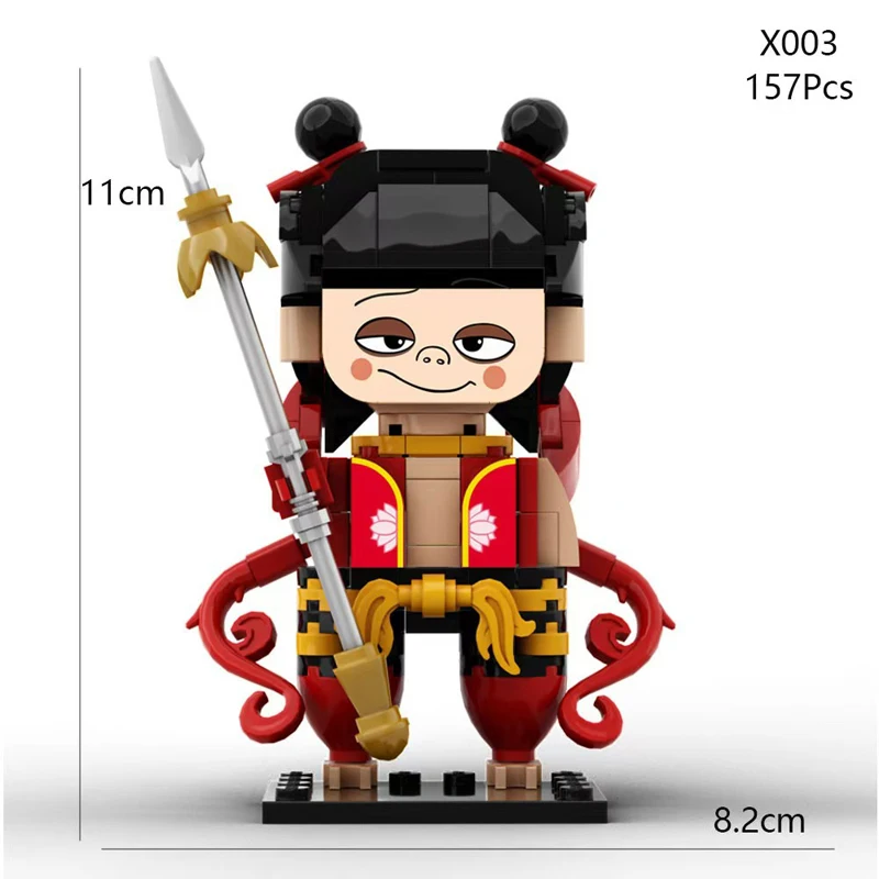 New 2025 New Nezha Naohai Building Blocks Immortal Ornament Model Surrounding Building Blocks Assembly Toy
New 2025 New Nezha Naohai Building Blocks Immortal Ornament Model Surrounding Building Blocks Assembly Toy
