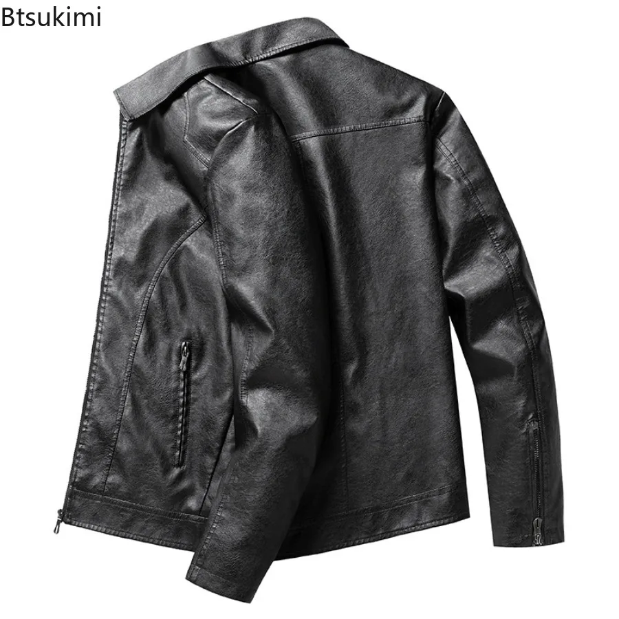 Men's Oversized 7XL 8XL Leather Jackets Spring Autumn Casual Motorcycle Biker Jackets Solid Vintage Men Fashion PU Leather Coats
Men's Oversized 7XL 8XL Leather Jackets Spring Autumn Casual Motorcycle Biker Jackets Solid Vintage Men Fashion PU Leather Coats