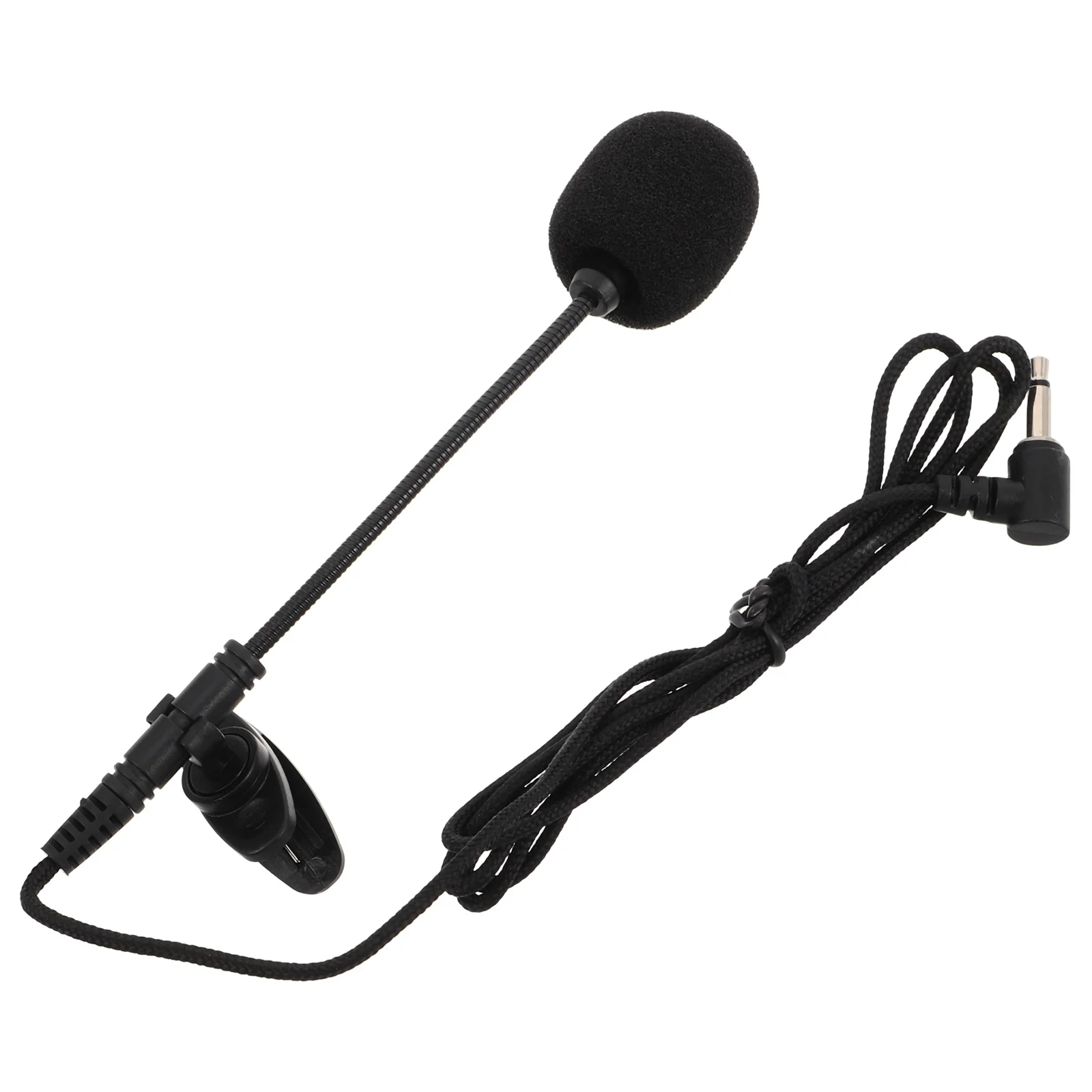 Instrument Pickup Microphone with Extended Collar Clip Metal Construction Portable Lavalier Mic for Audio Device Amplifier
Instrument Pickup Microphone with Extended Collar Clip Metal Construction Portable Lavalier Mic for Audio Device Amplifier