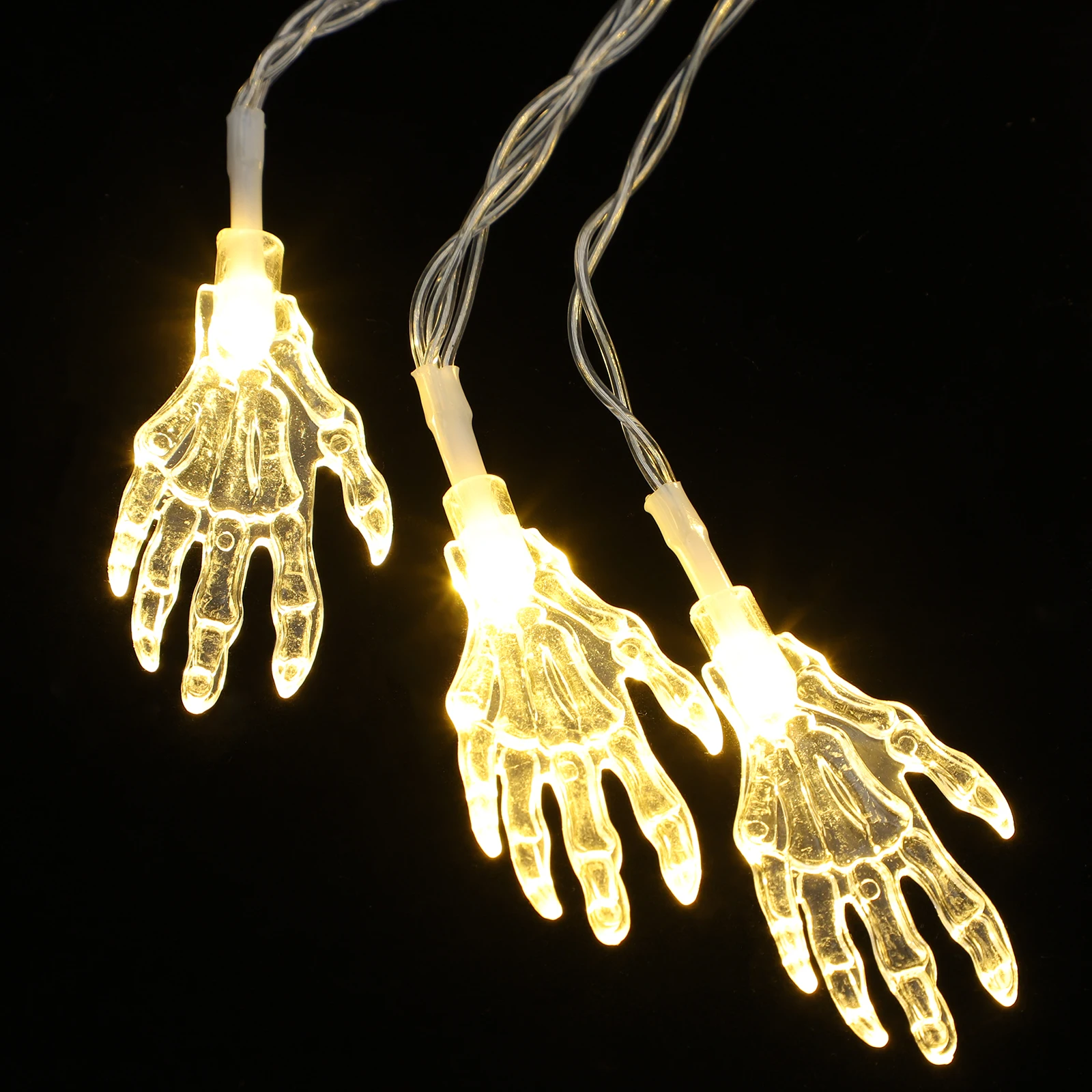Ghost Hand String Lights Halloween Skull Decorations Operated Party Indoor Outdoor LightingHaunted House Festival
Ghost Hand String Lights Halloween Skull Decorations Operated Party Indoor Outdoor LightingHaunted House Festival