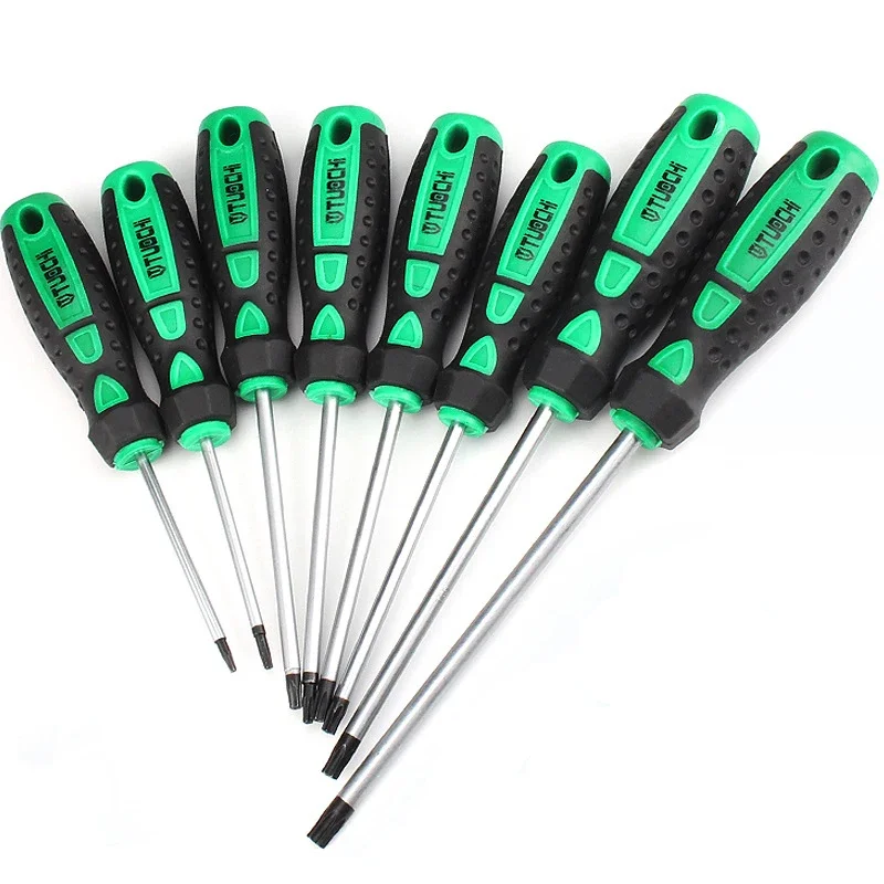 1 шт. (не 1 комплект) T27/T30T/T40 Отвертка Torx CR-V Промышленная сливовая отвертка Магнитная отвертка Инструменты для отвода винтов
1 шт. (не 1 комплект) T27/T30T/T40 Отвертка Torx CR-V Промышленная сливовая отвертка Магнитная отвертка Инструменты для отвода винтов