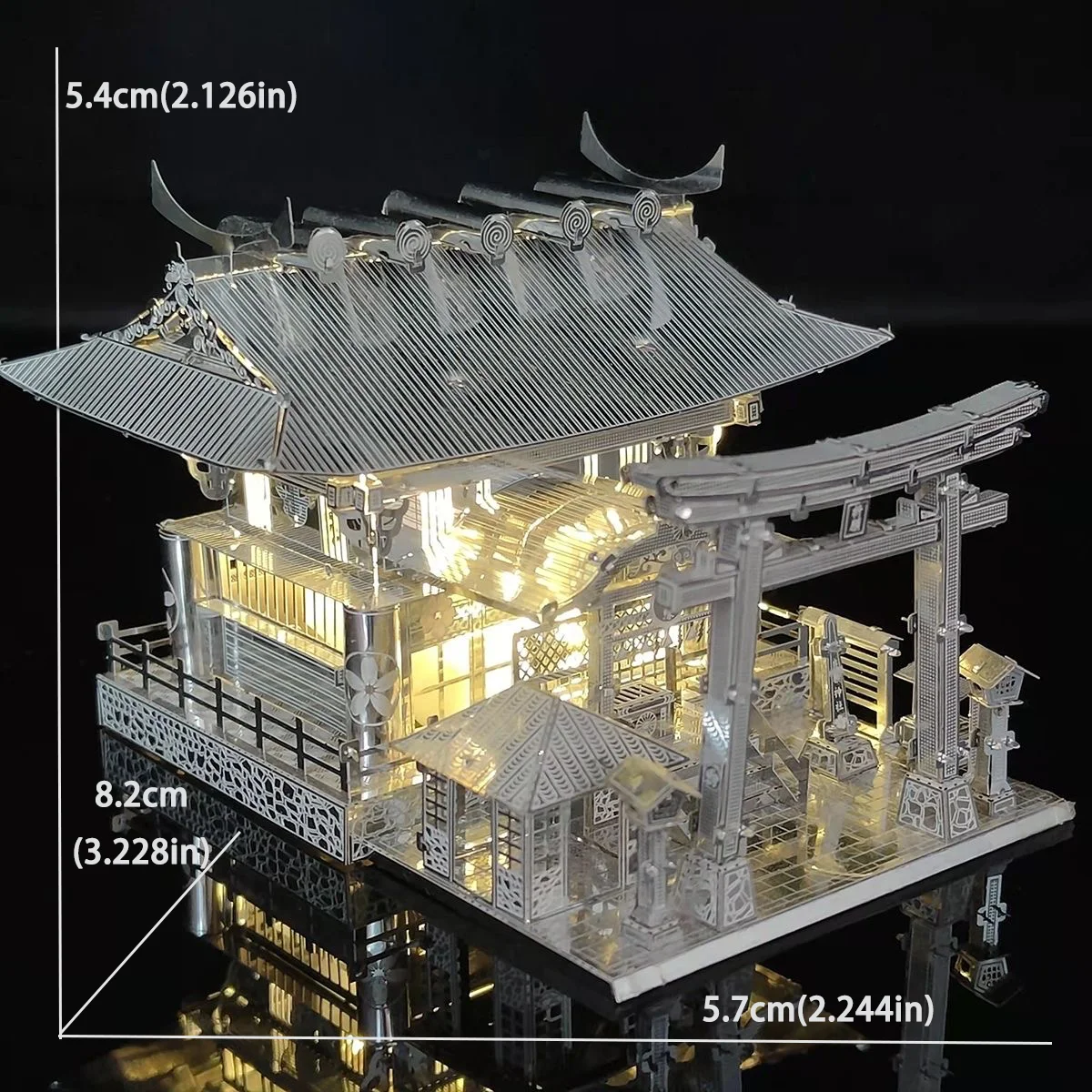 Yoshimoto Shrine 3D наборы моделей металлических головоломок DIY лазерная резка головоломки игрушка для детей
Yoshimoto Shrine 3D наборы моделей металлических головоломок DIY лазерная резка головоломки игрушка для детей