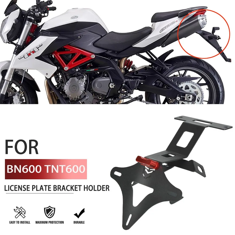 FOR BENELLI BN BN600 TNT600 Accessories License Plate Bracket Licence Plate Holder Motorcycle Frame Number Plate Extended Fender
FOR BENELLI BN BN600 TNT600 Accessories License Plate Bracket Licence Plate Holder Motorcycle Frame Number Plate Extended Fender