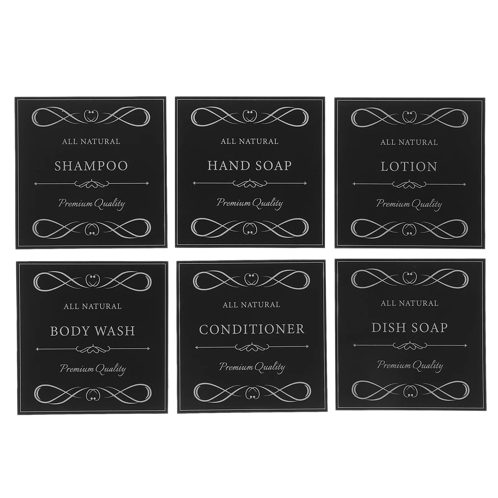 6 Sheets Waterproof Stickers Hand Soap Labels Travel Size Dispenser Shampoo Bathroom Sub Bottle Tags Vinyl PVC Self Adhesive
6 Sheets Waterproof Stickers Hand Soap Labels Travel Size Dispenser Shampoo Bathroom Sub Bottle Tags Vinyl PVC Self Adhesive