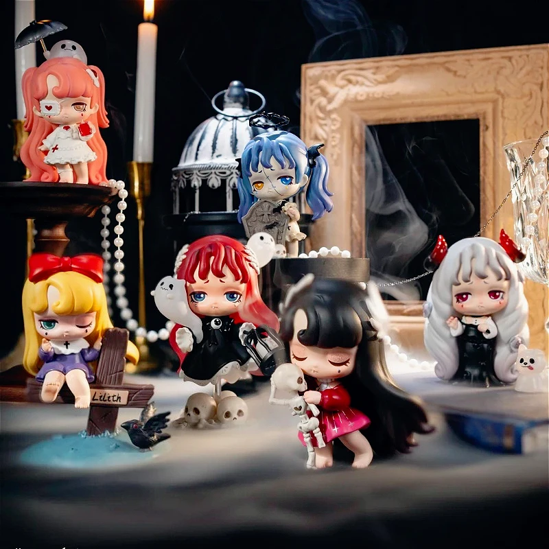 Lilith Nocturnal Shroud Series Blind Box Dark Gothic Action Figure Doll Surprise Bag Mystery Home Model Pendant Collectible Gift
Lilith Nocturnal Shroud Series Blind Box Dark Gothic Action Figure Doll Surprise Bag Mystery Home Model Pendant Collectible Gift