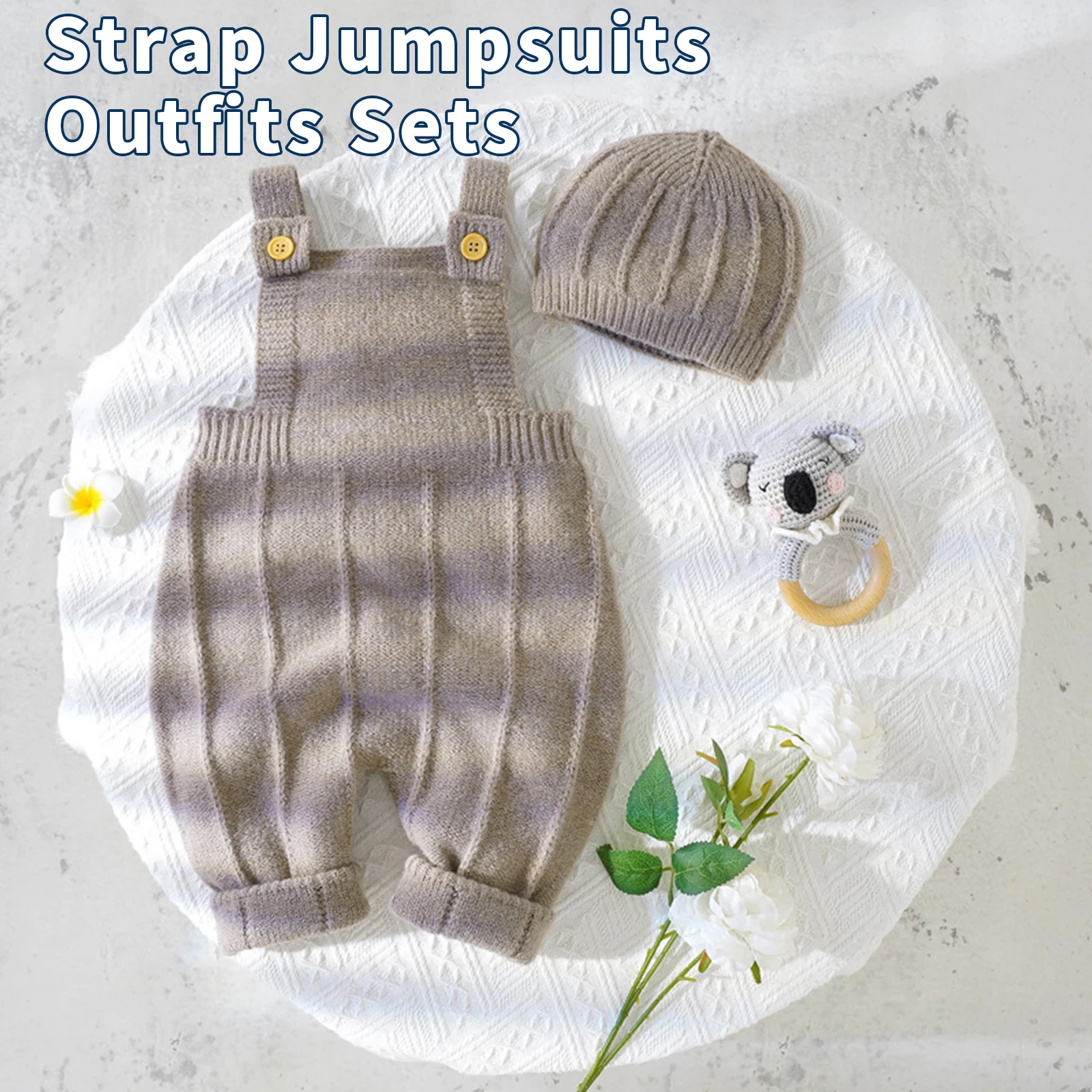 Infant Boys Girls Rompers Clothes Sleeveless Newborn Babies Solid Color Knitted Jumpsuits Outfit Winter Toddler Children Wear
Infant Boys Girls Rompers Clothes Sleeveless Newborn Babies Solid Color Knitted Jumpsuits Outfit Winter Toddler Children Wear