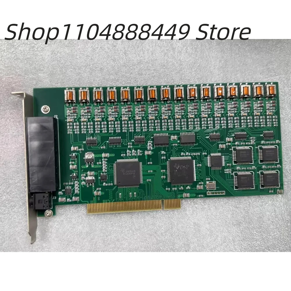 XLJ-PCI-P16V50 16-channel professional recording card
XLJ-PCI-P16V50 16-channel professional recording card
