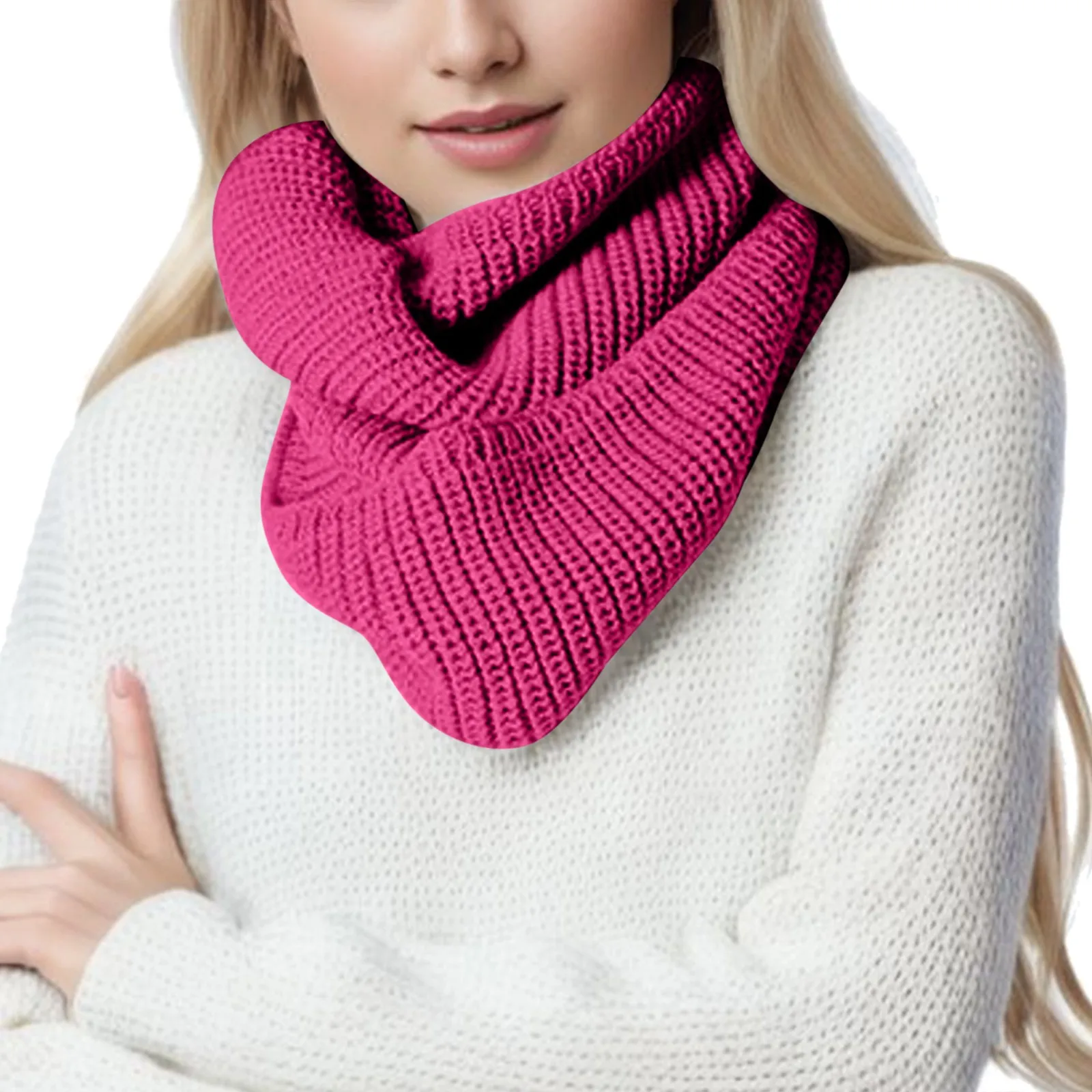 Fashion Women Ladies Knitting Scarf Winter Warm Necklace Scarf For Women Clothing Accessories Imitation Cashmere Female Scarves
Fashion Women Ladies Knitting Scarf Winter Warm Necklace Scarf For Women Clothing Accessories Imitation Cashmere Female Scarves